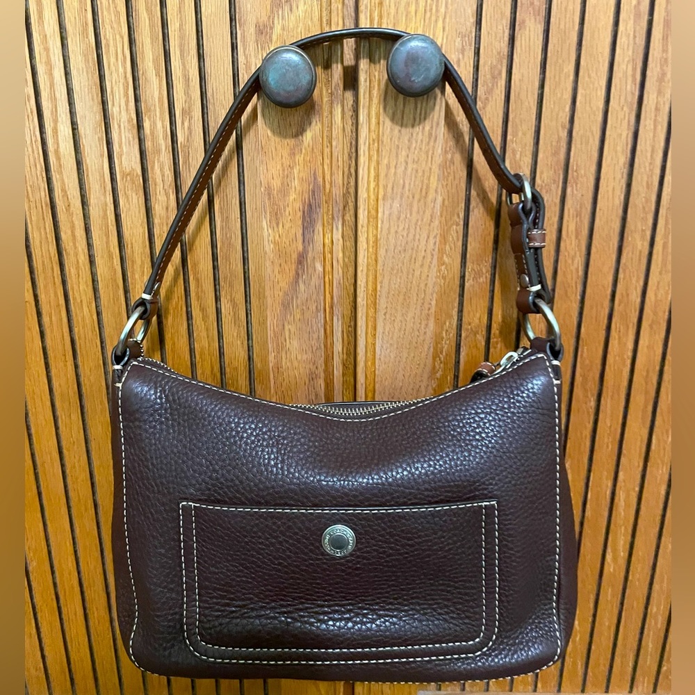 COPY - Coach Handbag -like new Dark Brown leather